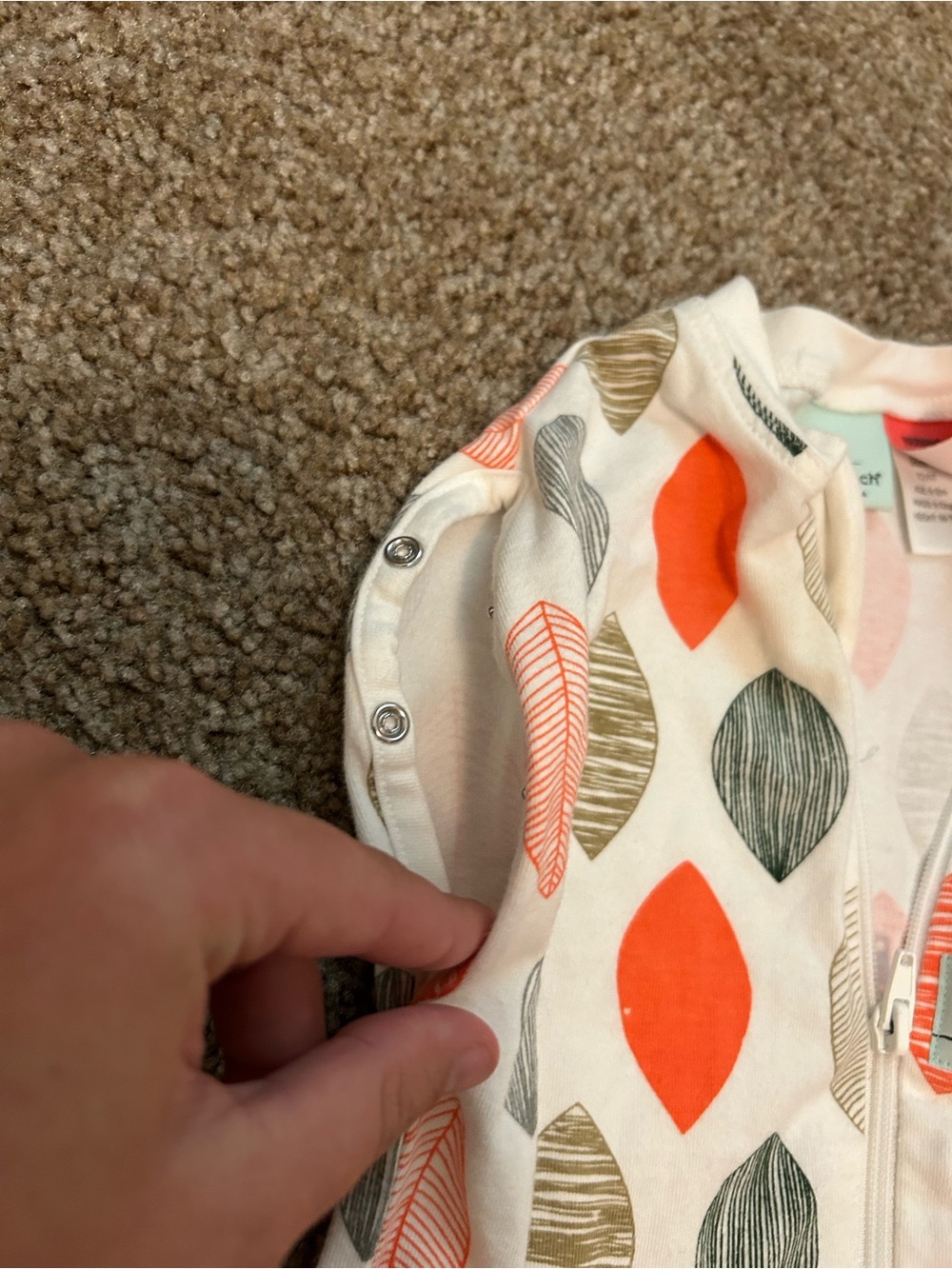 ErgoPouch Leaf Print Sleep Sack - Picture 7 of 7